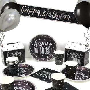 Black & Silver Party In A Box