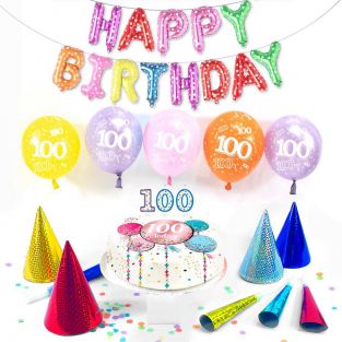 100th female birthday box