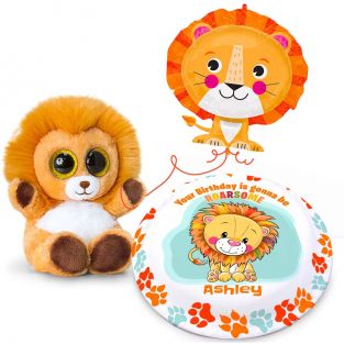 Jumbo Lion Gift Set