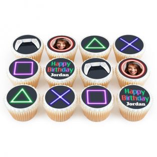 12 Game Controller Cupcakes
