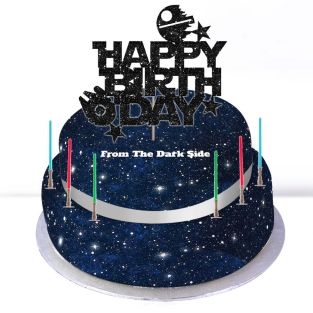 Star Wars Tiered Cake