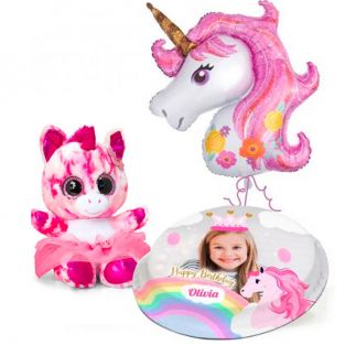 Pastel Pink Unicorn Gift Set